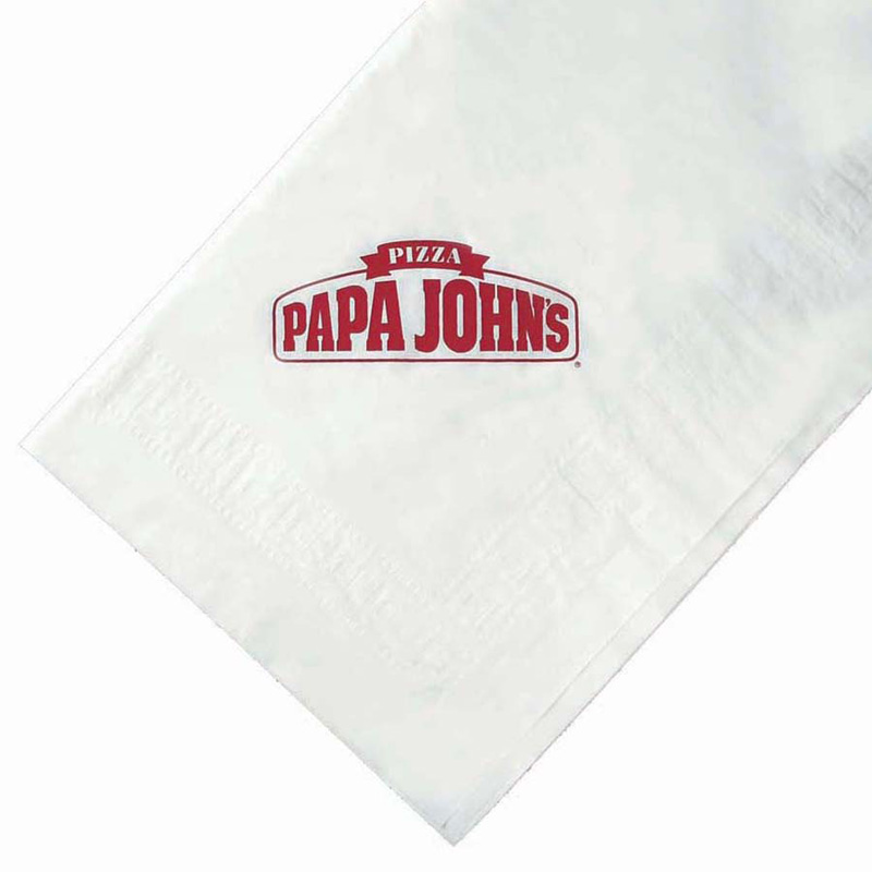 Poly Plastic Backing Paper Table Cloths -The 500 Line (54"x54")