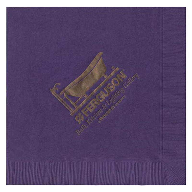 4"x8" Colored 2-Ply Dinner Napkins 1/8th Fold - The 500 Line
