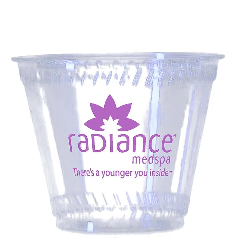 9 Oz. Eco-Friendly Clear Cups - High Lines