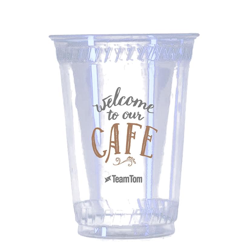 10 Oz. Eco-Friendly Clear Cups - High Lines