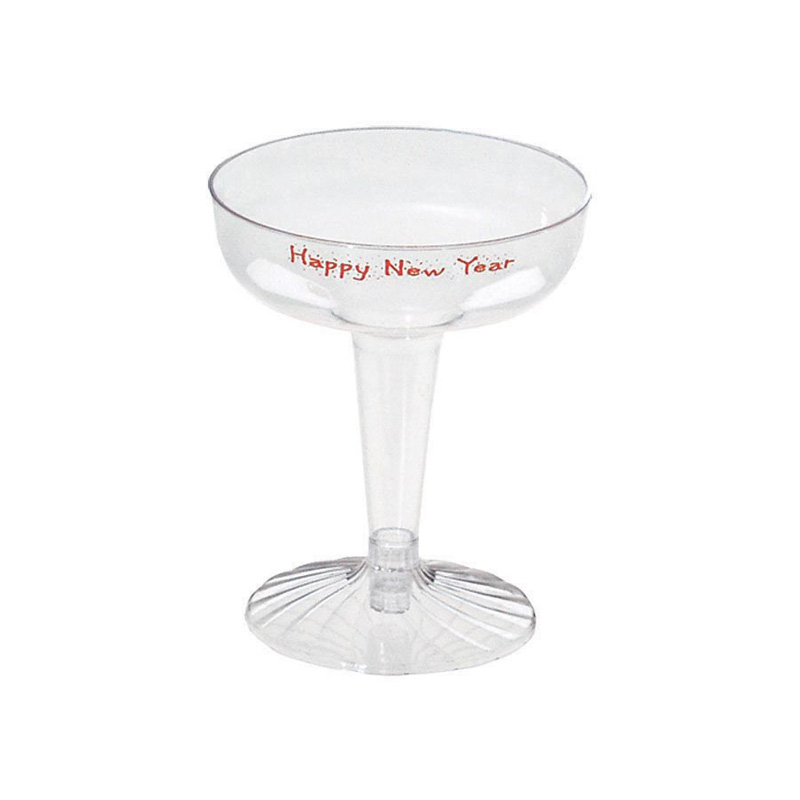 4 Oz. 2-Piece Champagne Glass - Specialty Cups - The 500 Line