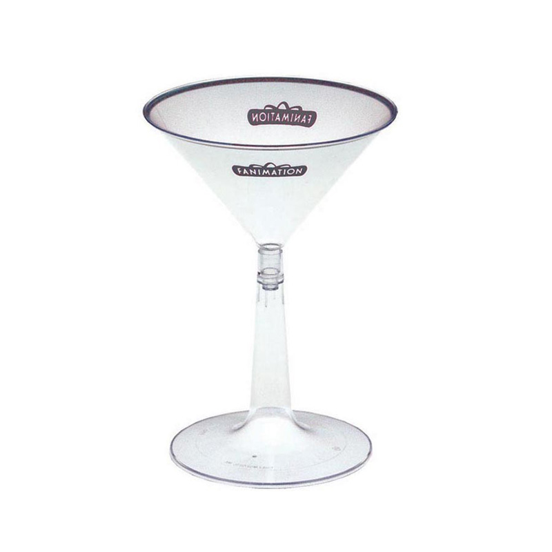 6 Oz. 2-Piece Martini Glass - Specialty Cups - The 500 Line