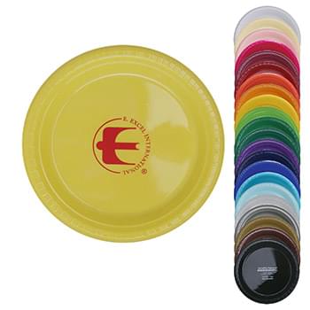 Colorware 7" Round Plastic Plates - High Lines