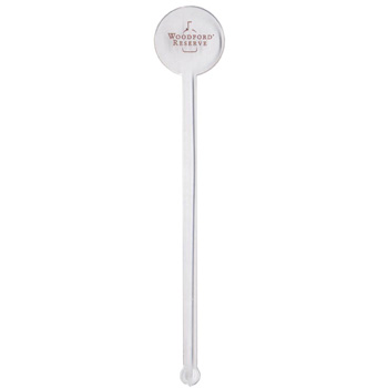 Round Top Stirrer 6" Long Crystal - The 500 Line