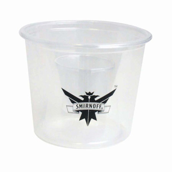 4 Oz. Clear Bomber - Sampler Cups - The 500 Line